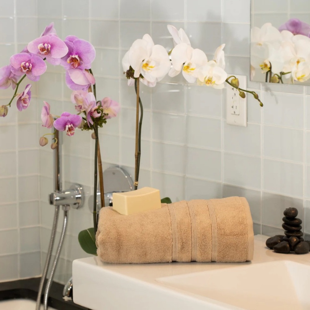 Mosobam with OEKO-TEX Set of 2 Luxury Bamboo Bath Towels